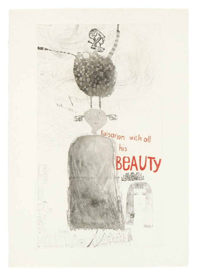 Kaisarion and All His Beauty (Scottish Arts Council 8; Museum of Contemporary Art Tokyo 8) by David Hockney