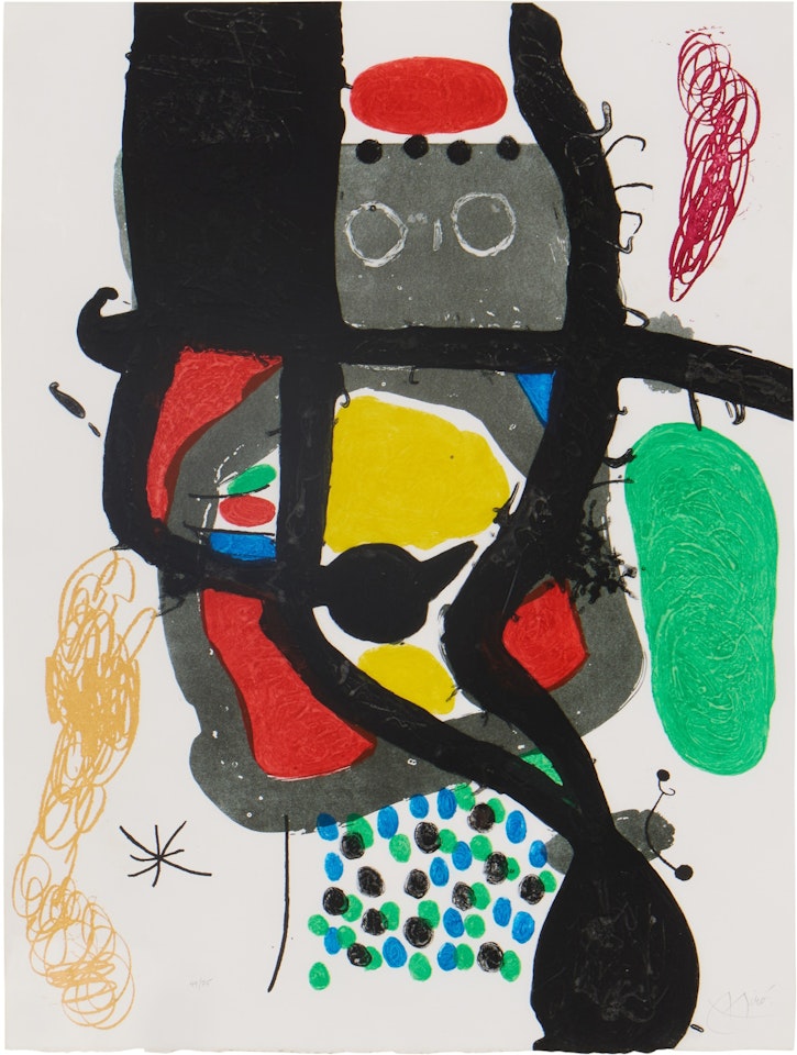 Le Caissier (Dupin 487) by Joan Miró