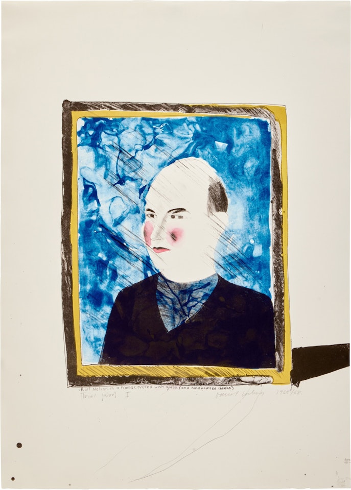 A Portrait of Rolf Nelson (Scottish Arts Council 63) by David Hockney