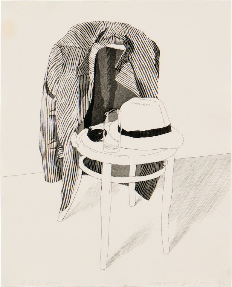 Panama Hat (Scottish Arts Council 127; M.C.A.T. 119) by David Hockney