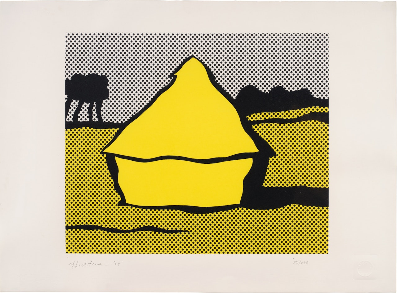 Haystack (Corlett 84; RLCR 1657) by Roy Lichtenstein
