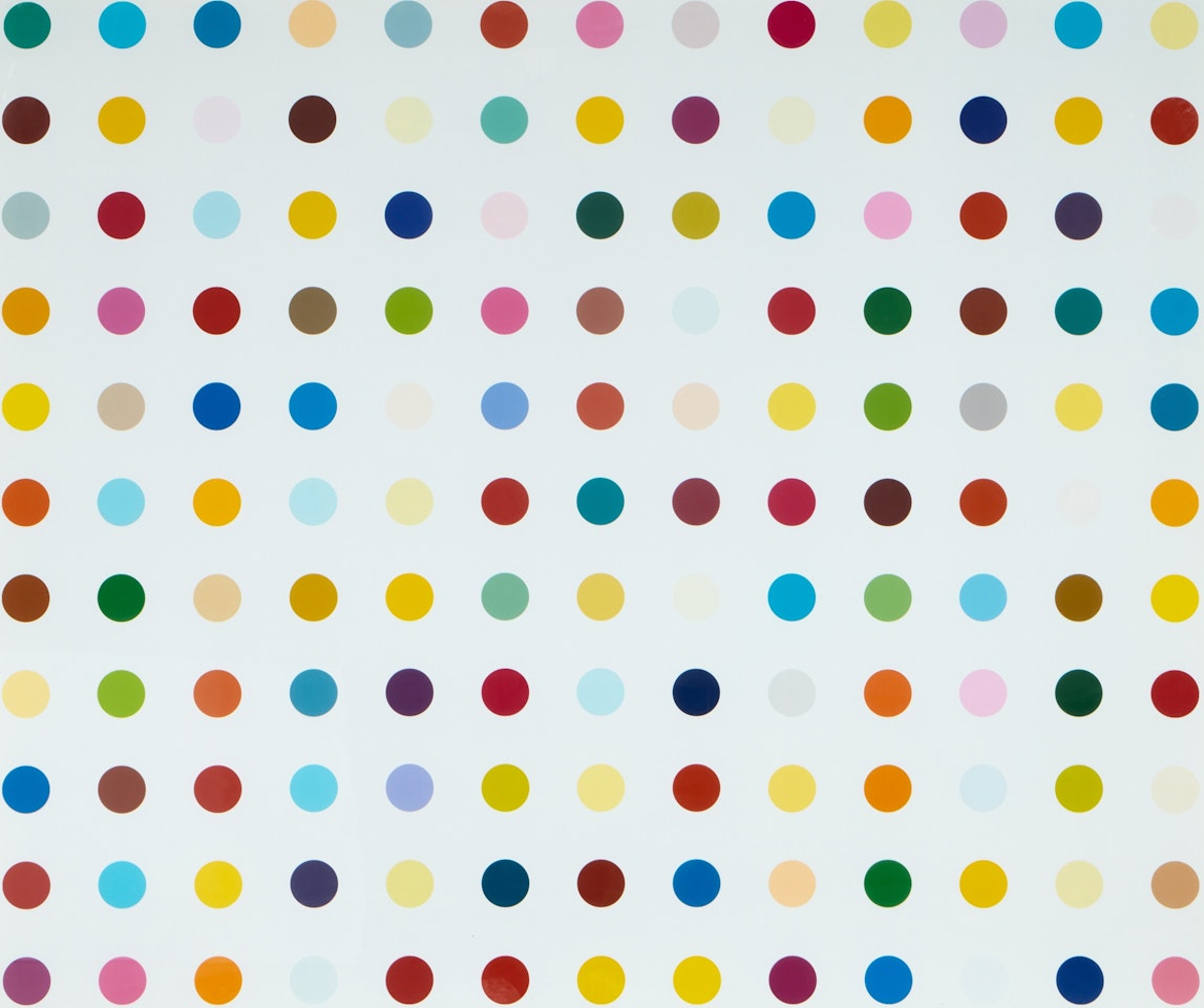 Lysergic Acid Diethylamide (LSD) by Damien Hirst