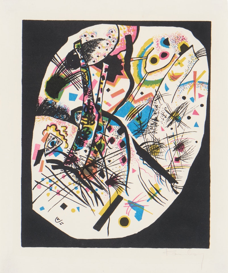 Kleine Welten III (Roethel 166) by Wassily Kandinsky