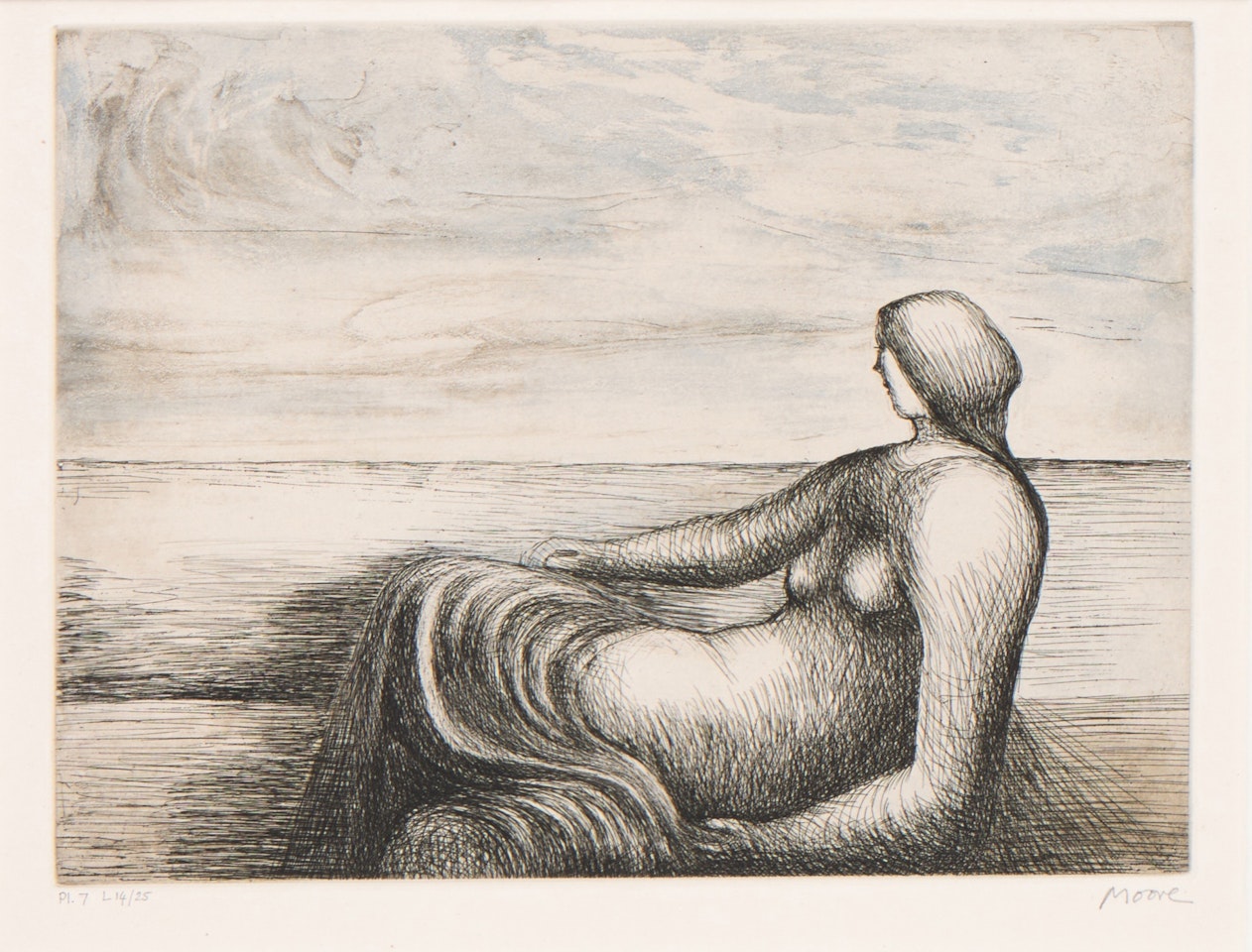 The Reclining Figure (Cramer 471-479) by Henry Moore