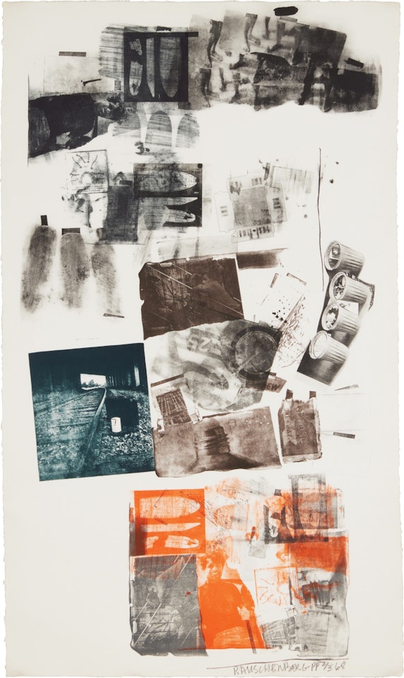 Water Stop (Foster 50) by Robert Rauschenberg