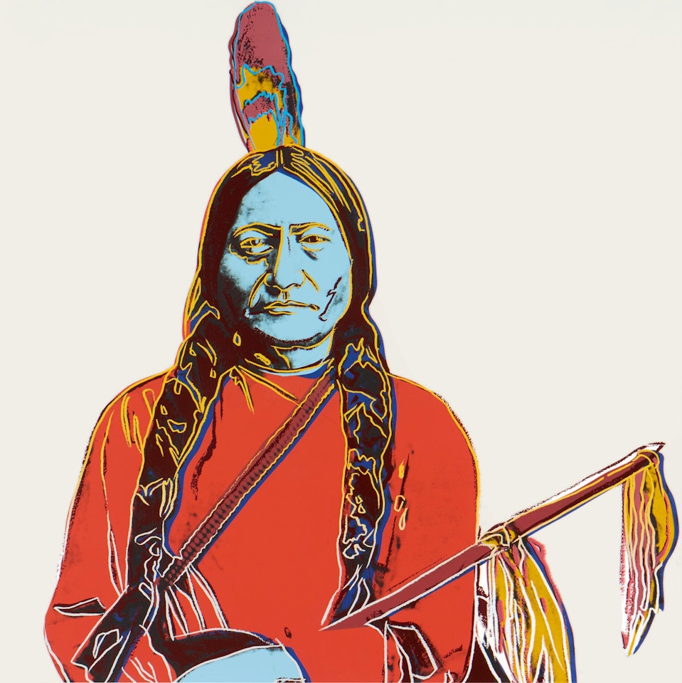 Sitting Bull (Feldman & Schellmann IIIA.70) by Andy Warhol