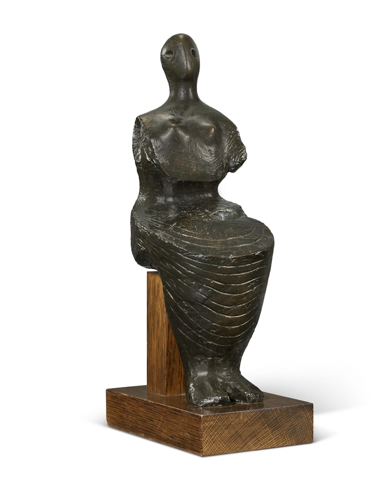 Seated Figure: Armless by Henry Moore