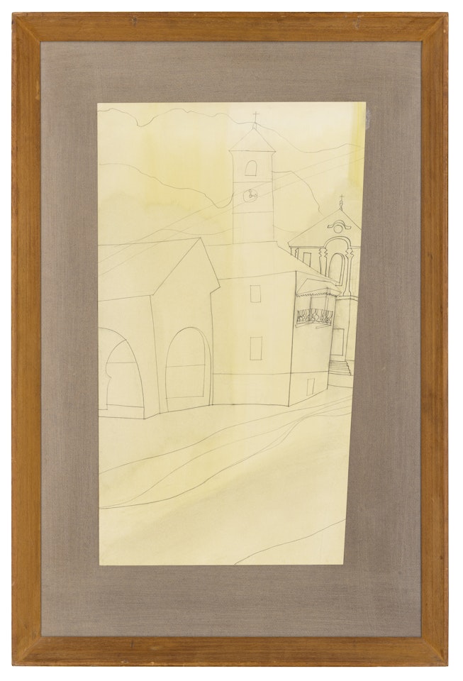 Nov 1960 (Valle Verzasca, Ticino) by Ben Nicholson, O.M.