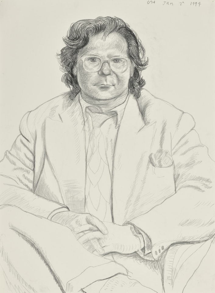 Jonathon Brown, Jan 2nd 1994 by David Hockney