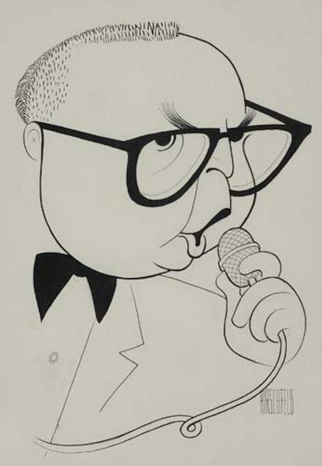Alan Sherman by Al Hirschfeld