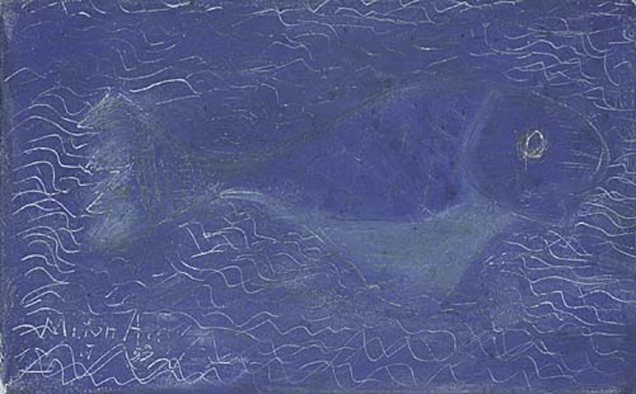 Blue Fish by Milton Avery