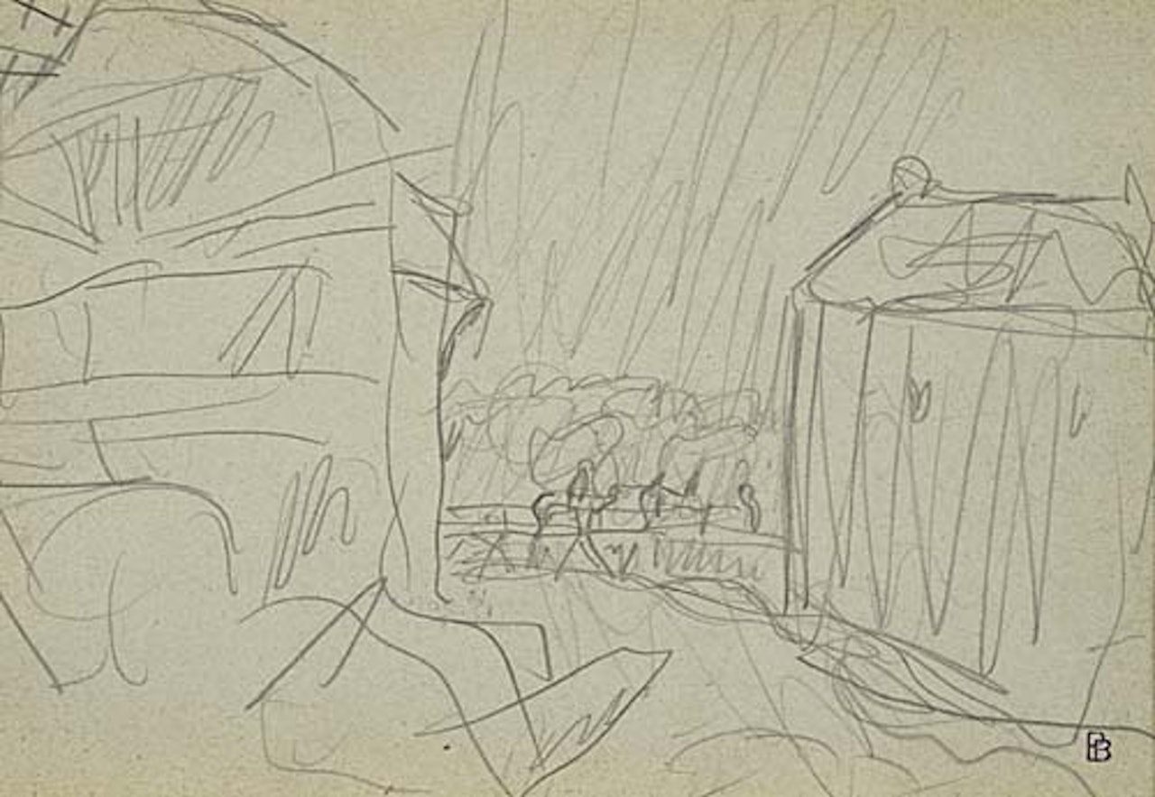 Vue de Village by Pierre Bonnard