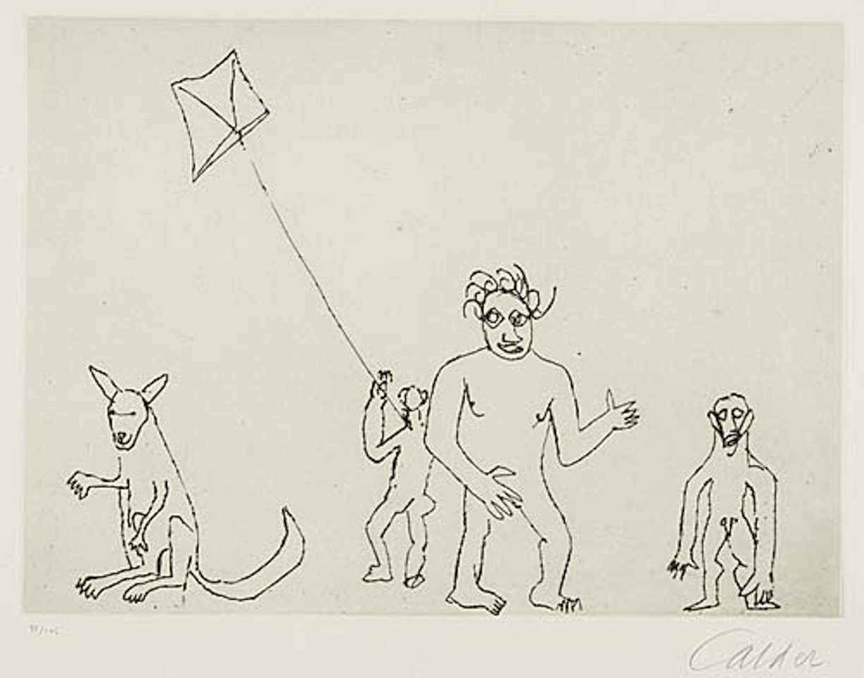 Santa Claus by Alexander Calder