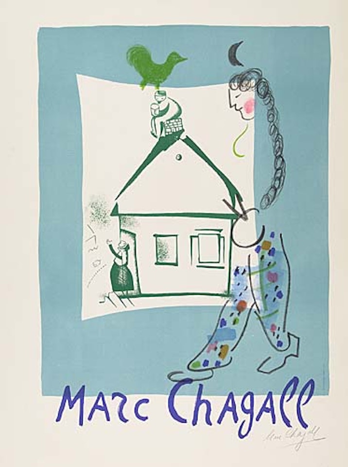 Maison de mon Village by Marc Chagall