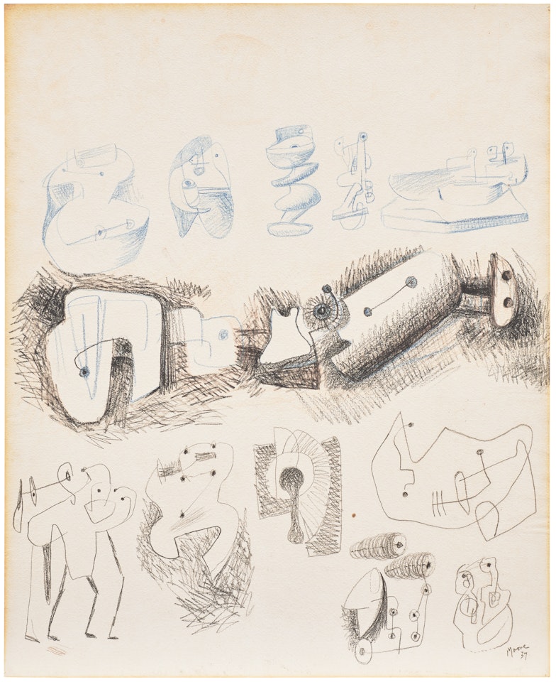 Sculptural Ideas by Henry Moore