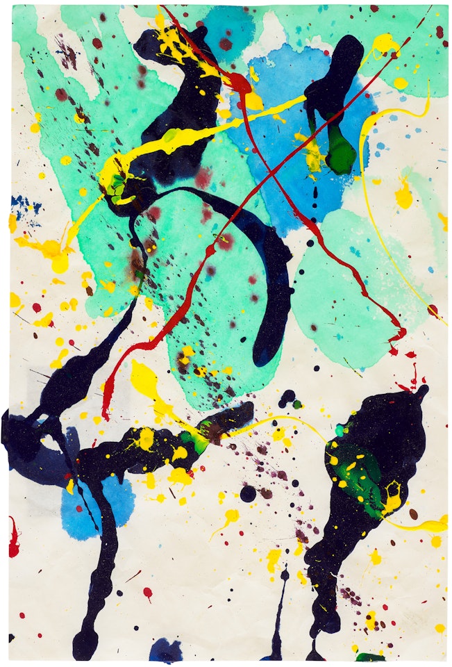 Untitled by Sam Francis
