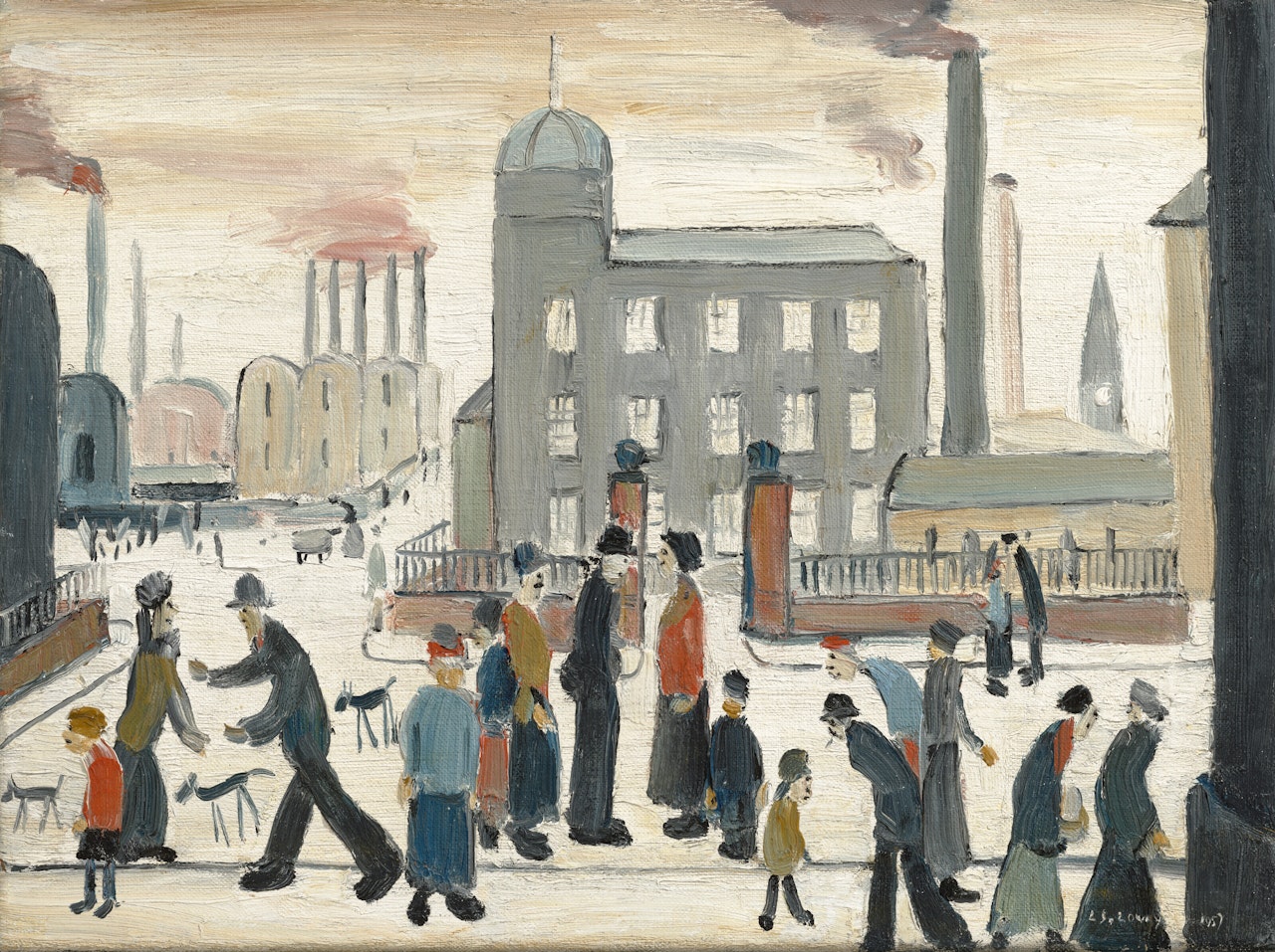 Industrial Landscape by Laurence Stephen Lowry