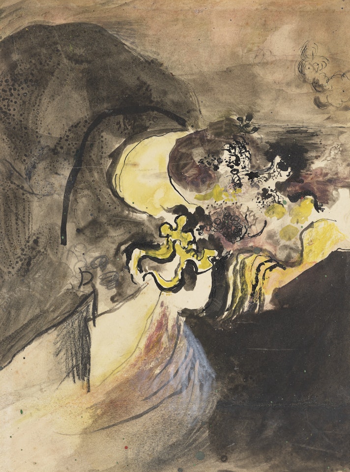 Study for Cliff Road by Graham Sutherland