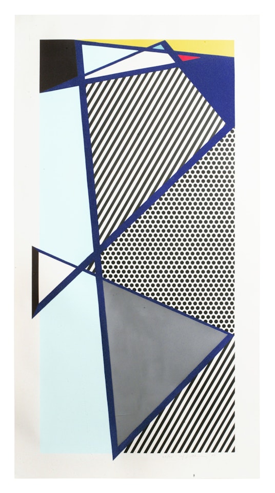 Imperfect, for B.A.M. , from The Brooklyn Academy of Music 125th Anniversary Portfolio (RLCR 3662; Corlett 218) by Roy Lichtenstein