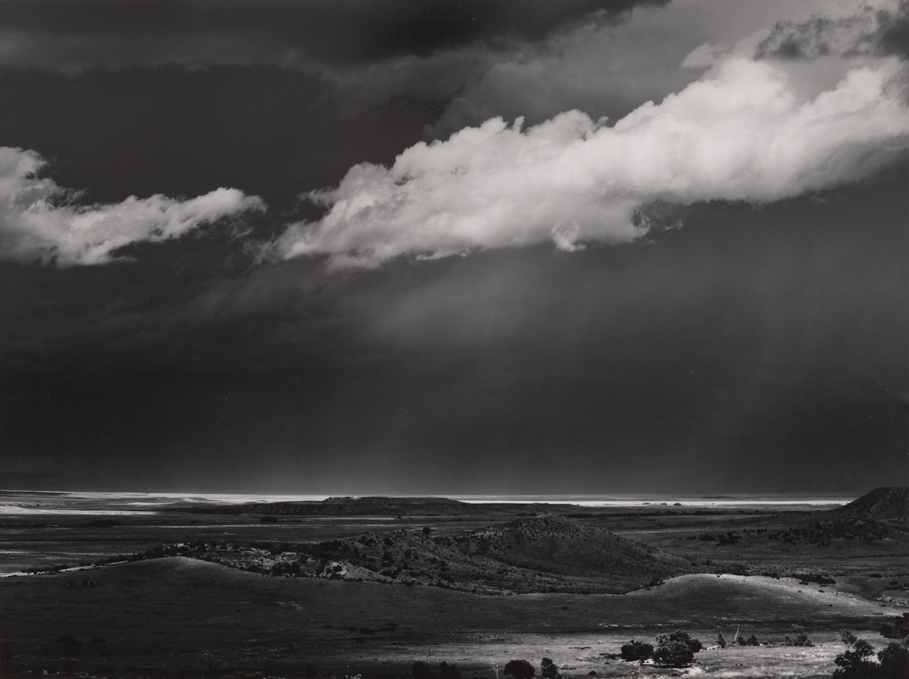 Storm over the Great Plains, From Cimarron, New Mexico by Ansel Adams