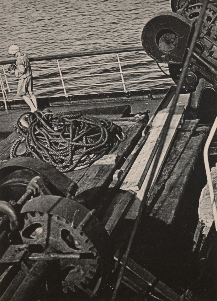 Photoreporter in the North Arctic Sea by László Moholy-Nagy