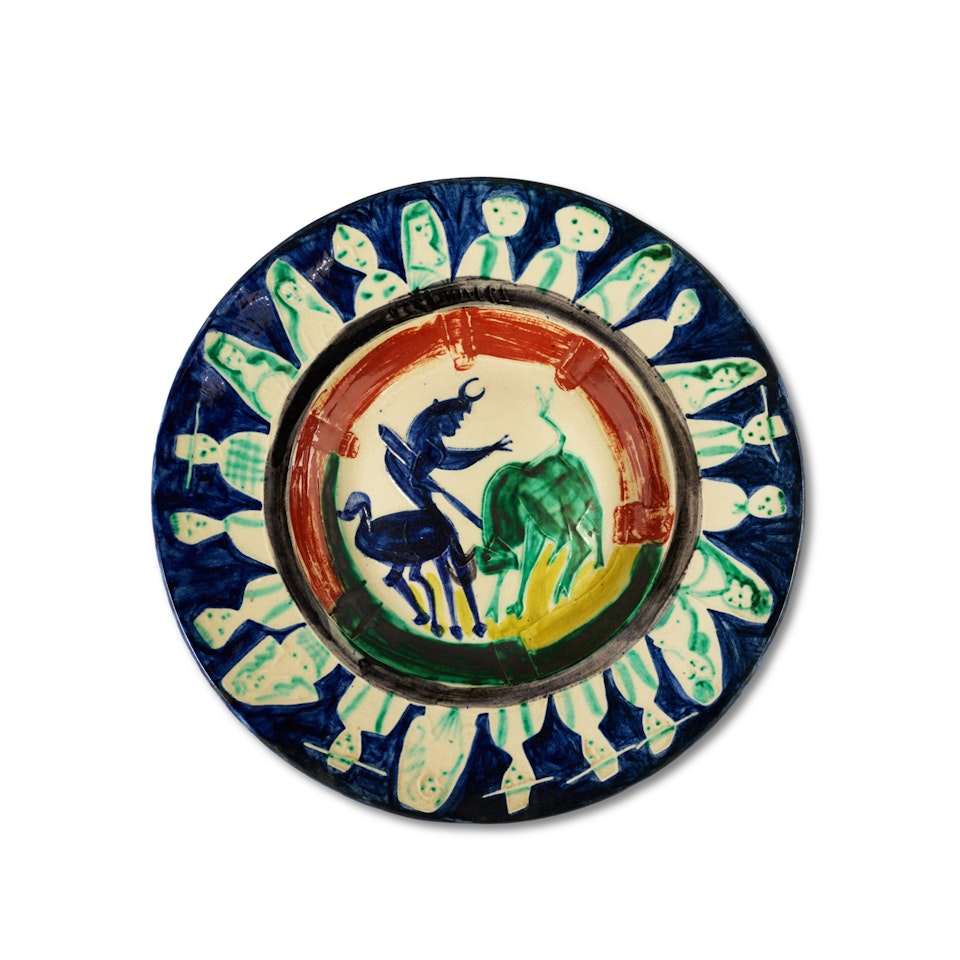 Corrida aux personnages (A. R. 104) by Pablo Picasso