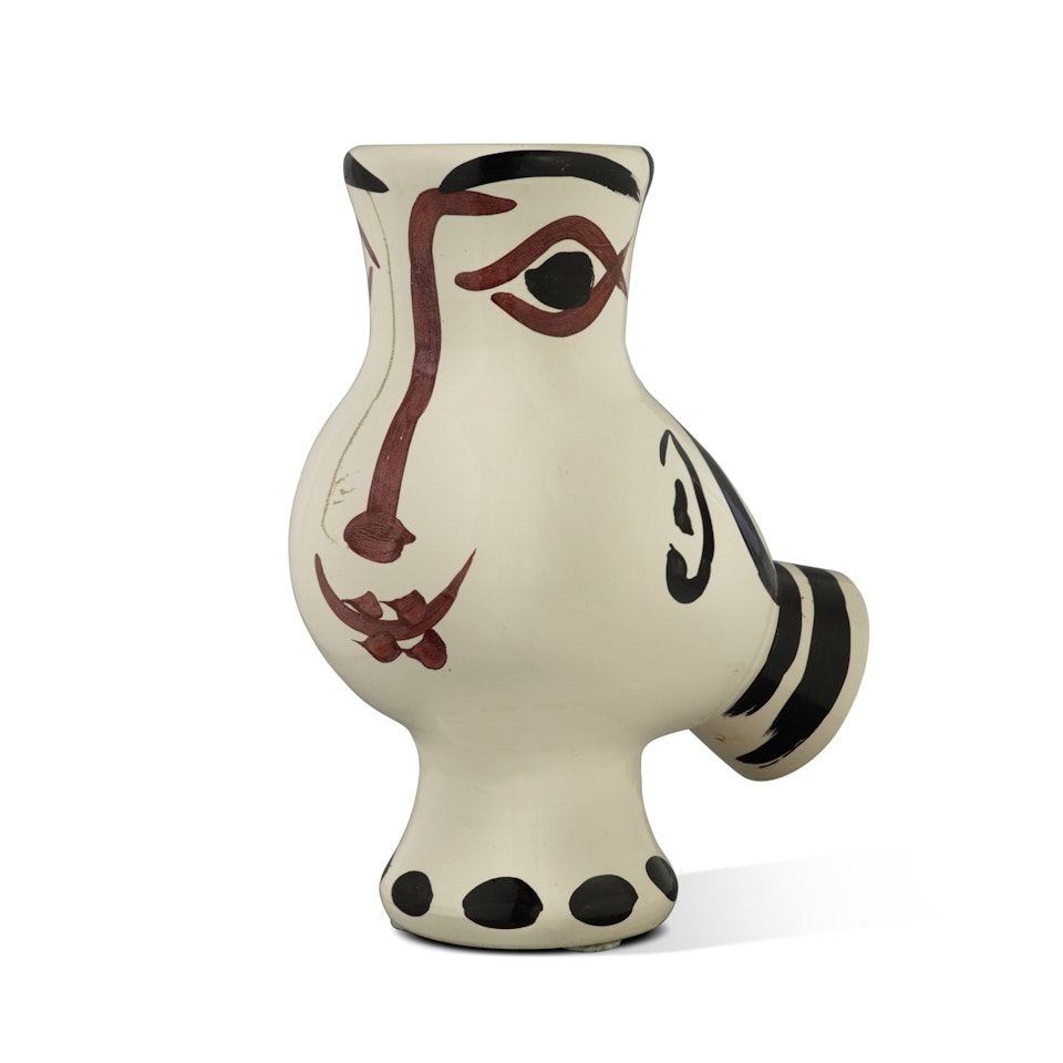 Chouette visage de femme (A. R. 144) by Pablo Picasso