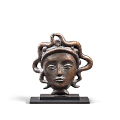 Masque aux serpents wall-sconce