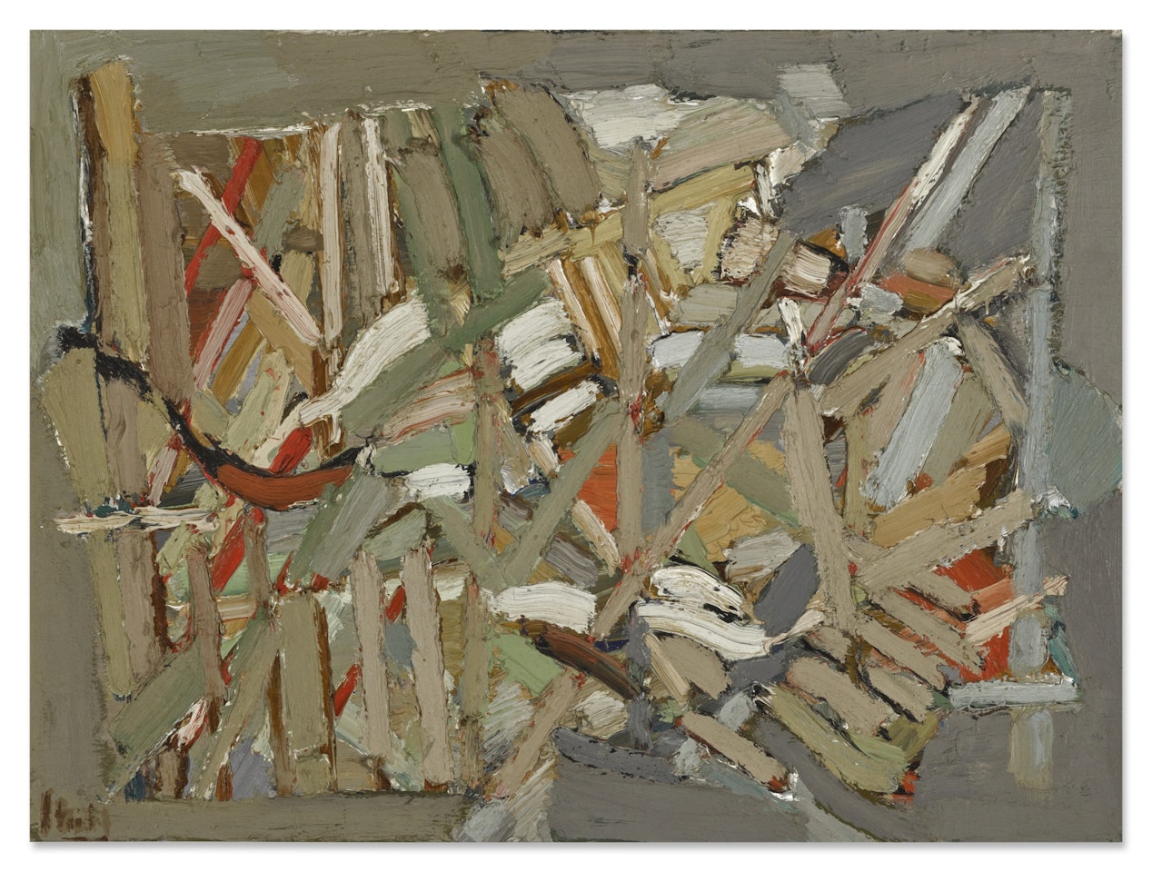 Composition by Nicolas de Staël