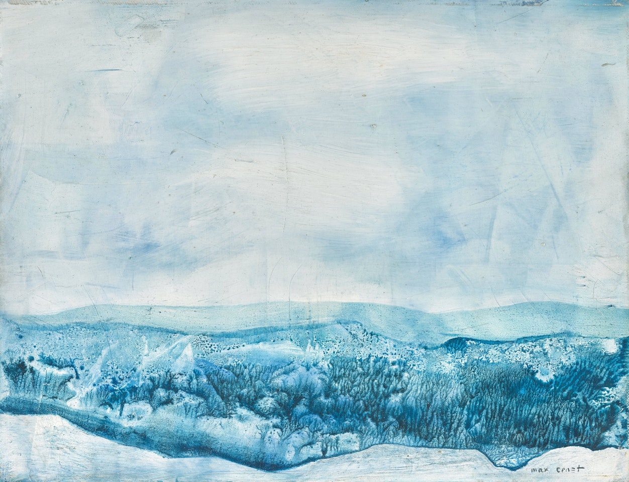 Le blanc du ciel by Max Ernst