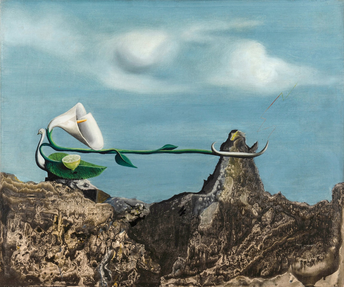 Paysage fantastique by Oscar Dominguez