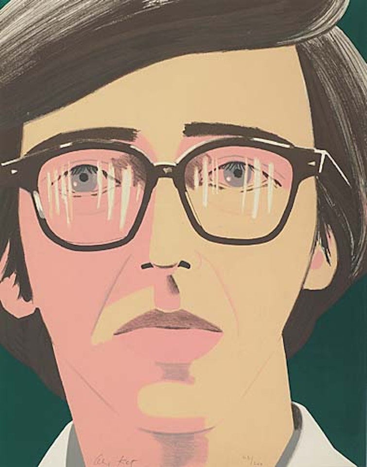 Portrait of a Poet: Kenneth Koch by Alex Katz