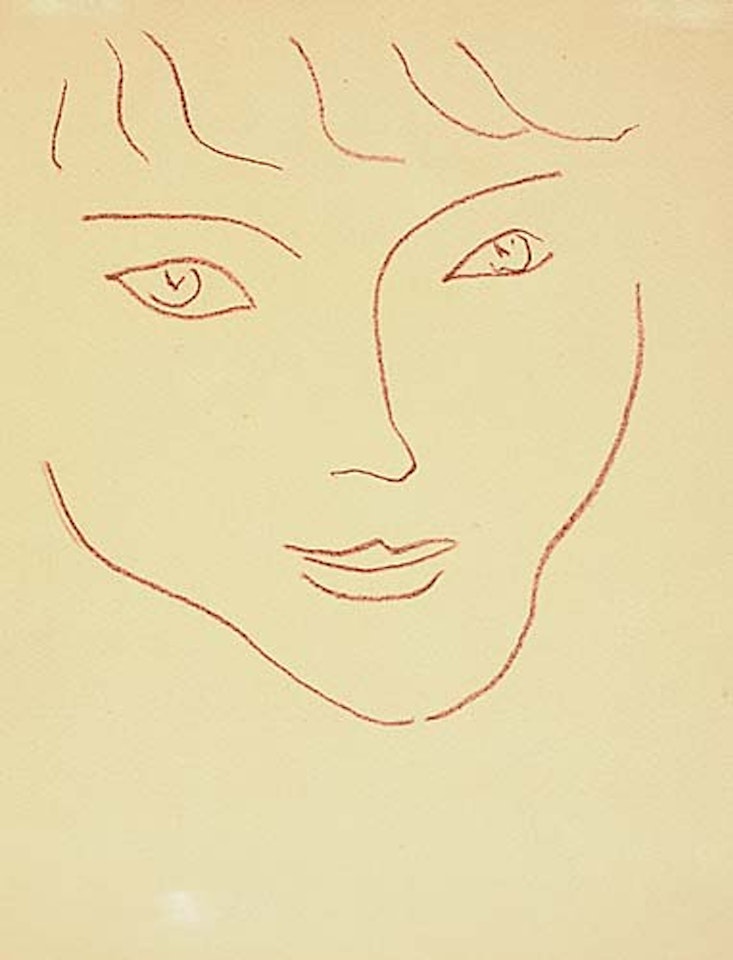 Tête de femme by Henri Matisse