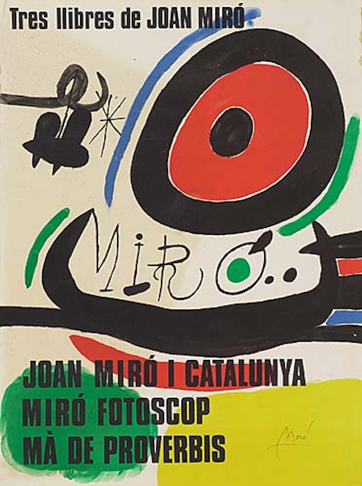 Tres Llibres de Joan Miró by Joan Miró
