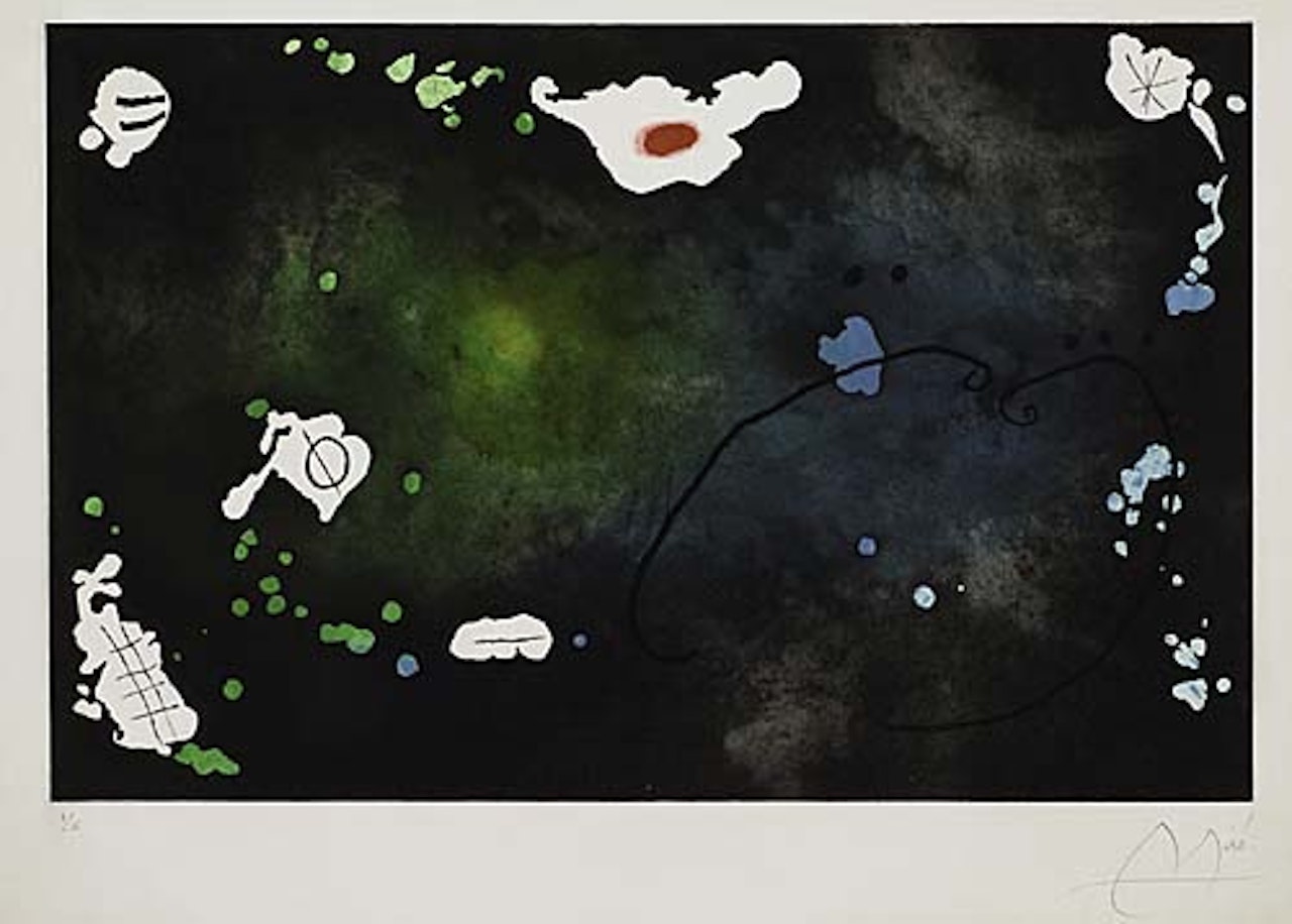 Archipel Sauvage IV by Joan Miró