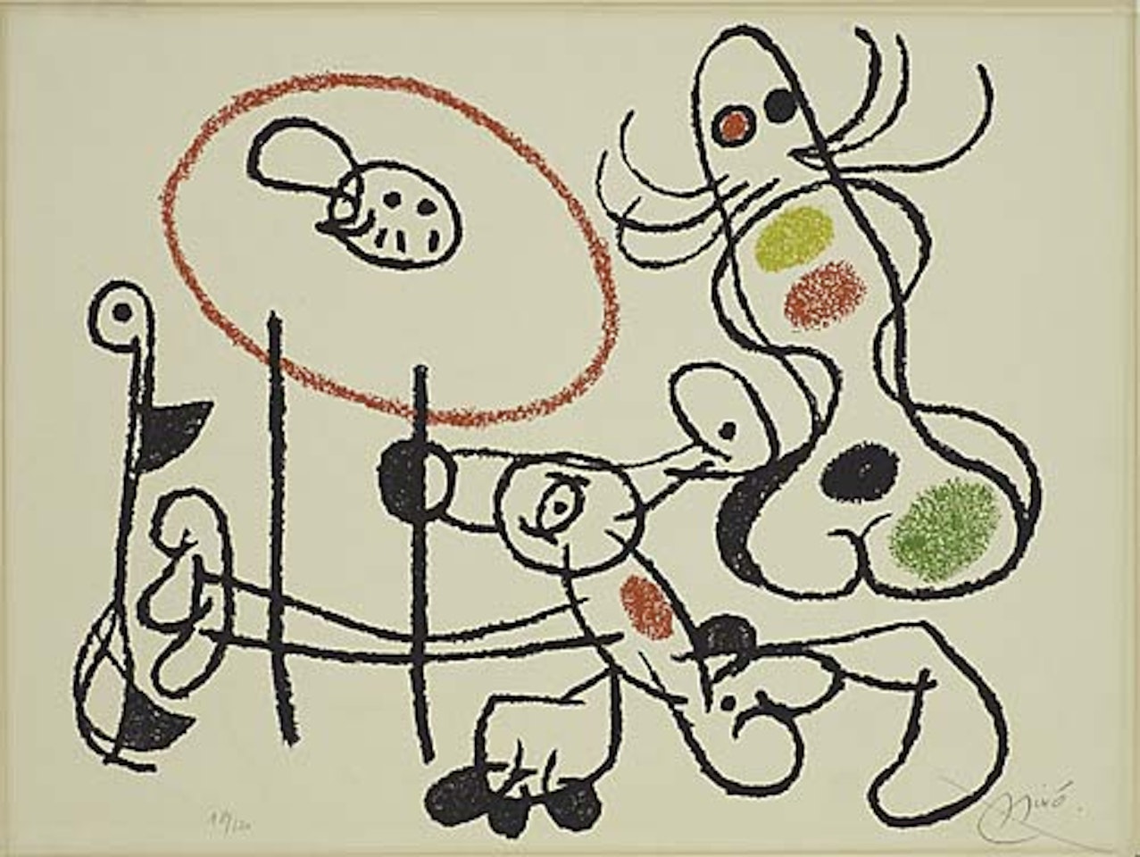 Ubu aux Baléares by Joan Miró