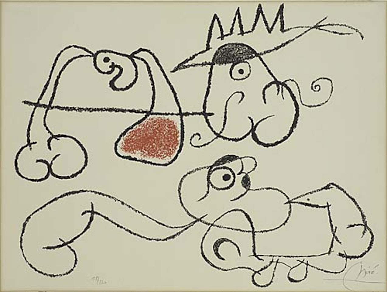 Ubu aux Baléares by Joan Miró
