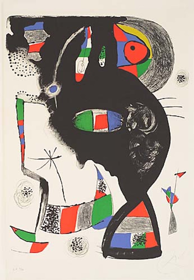 42, Rue Blomet by Joan Miró