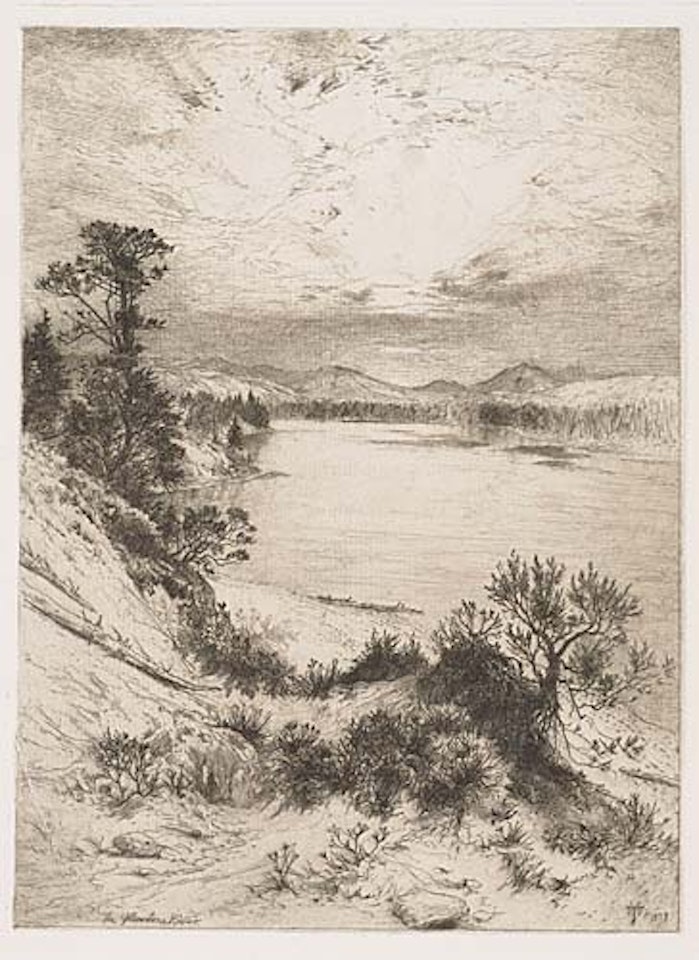 The Yellowstone River by Thomas Moran