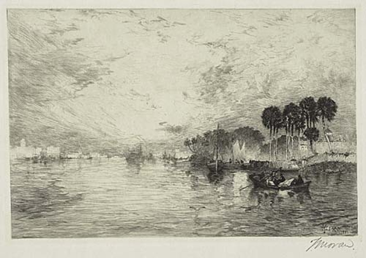 Morning on the St. John's Florida by Thomas Moran