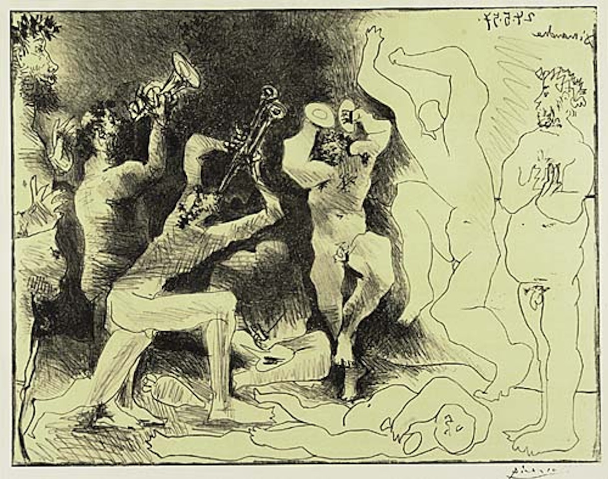 La Danse des Faunes by Pablo Picasso