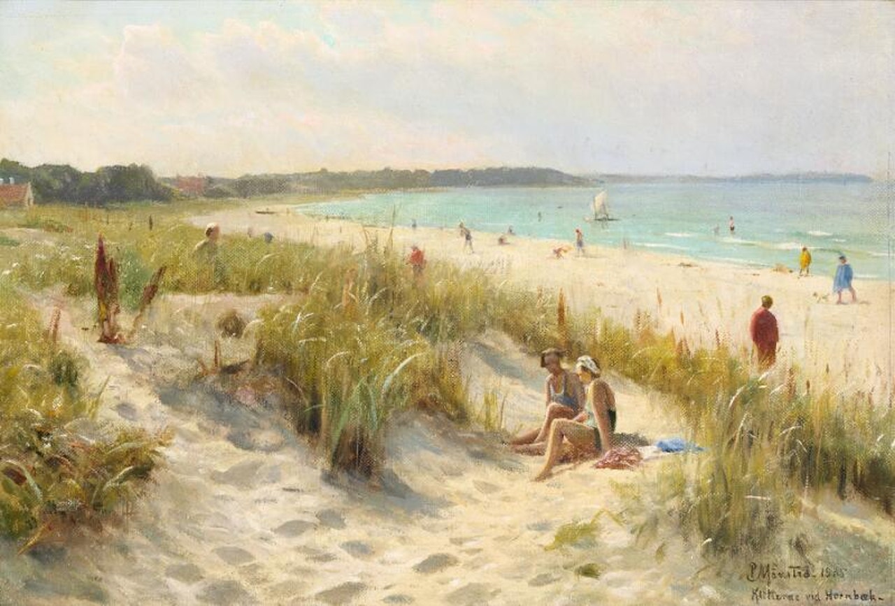 “Klitterne ved Hornbæk” by Peder Mork Monsted