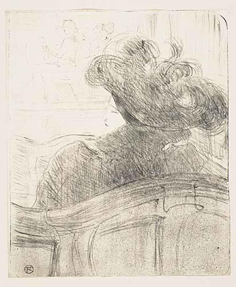 Cléo de Mérode by Henri de Toulouse-Lautrec