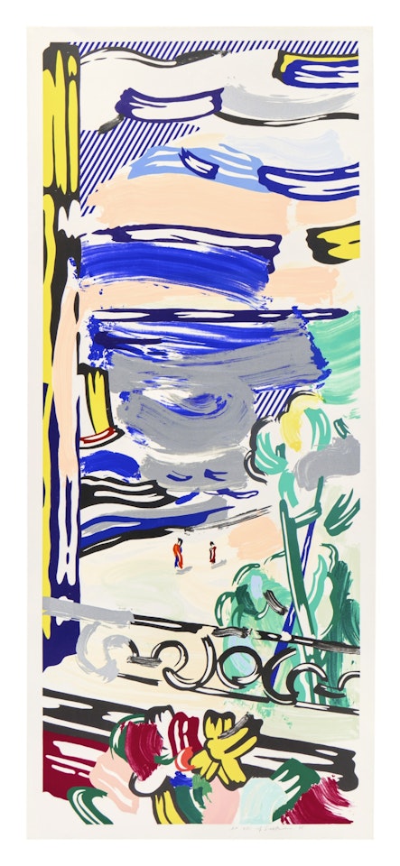 View from the Window , from the Landscapes series (Corlett 215; RLCR 3461) by Roy Lichtenstein