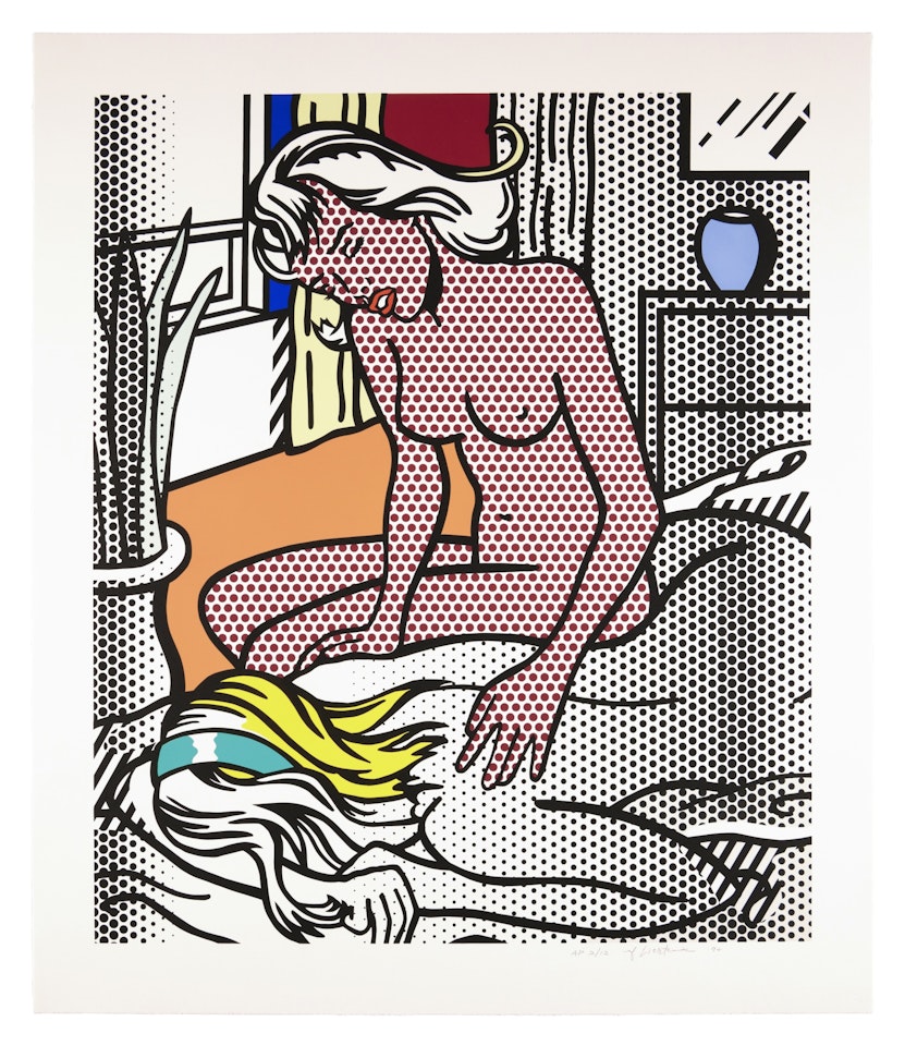 Two Nudes, from the Nudes series (Corlett 284; RLCR 4328) by Roy Lichtenstein