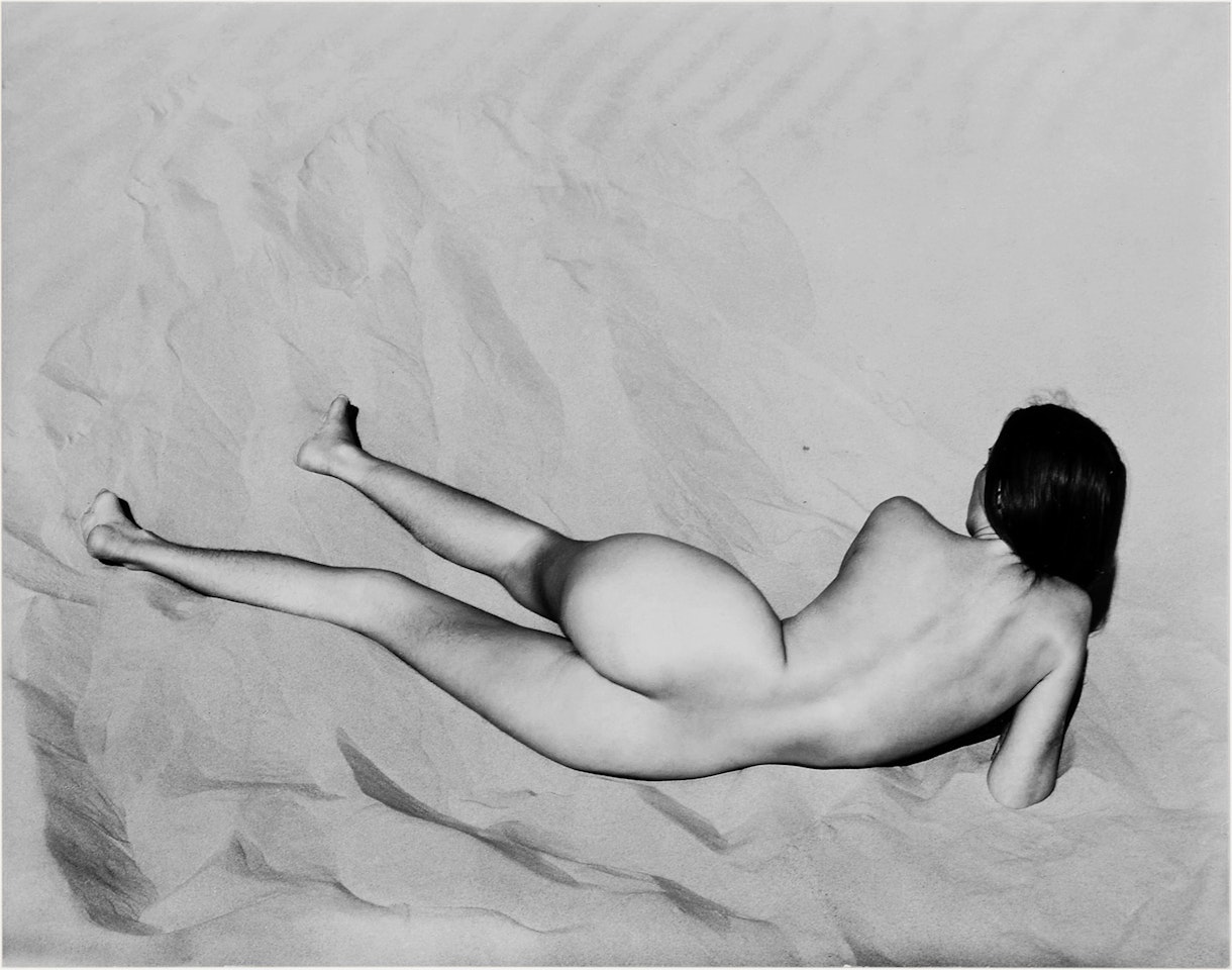 Nude on Sand, Oceano by Edward Weston