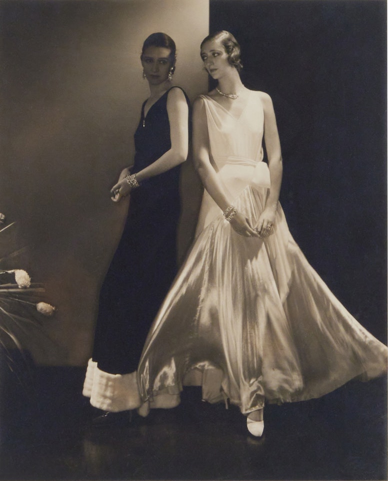Bergdorf-Goodman Models in Vionnet (Marion Morehouse and an unidentified model) by Edward Steichen