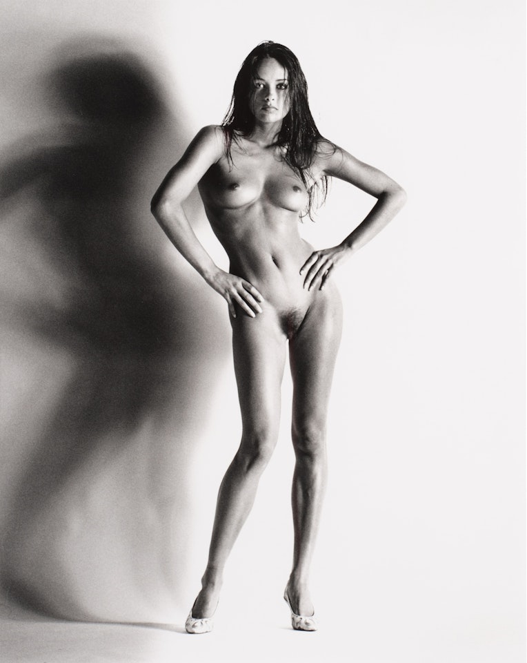 "Big Nude Verina, Nice" by Helmut Newton