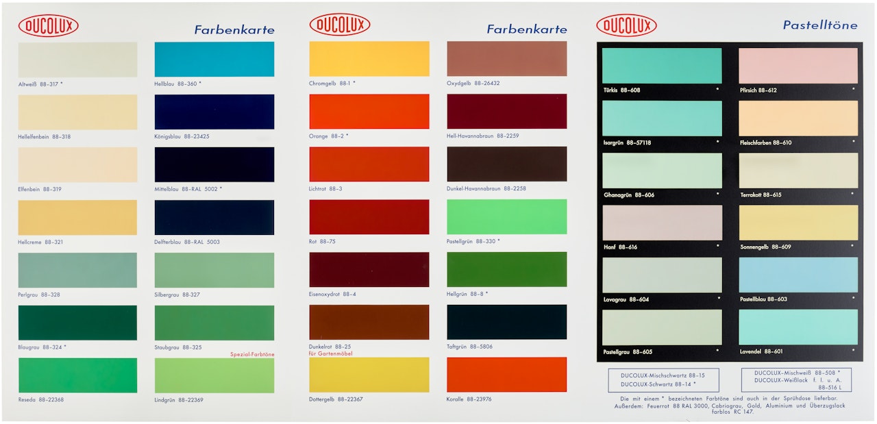 Colour Chart (H2) by Damien Hirst