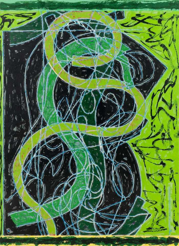 Imola Five II : Circuits Series by Frank Stella